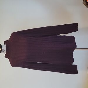 American OUTFITTERS burgundy and black lambswool mock sweater.  Size is XXL